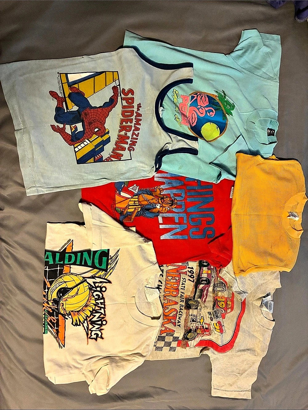 Vintage Graphic Kids T-Shirt Lot